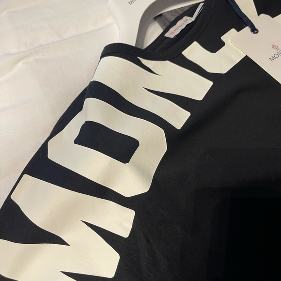 Moncler Abito logo print dress - Picture 4 of 7